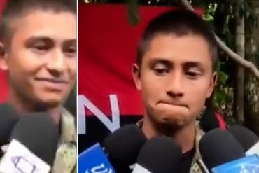 ¡IMPACTANTE! “Ya me estaba encariñando con ellos”: soldado colombiano se entristece al ser liberado por el ELN (+Video)