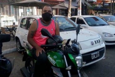 ¡TRÁGICO! Falleció venezolano en Buenos Aires: lo arrolló un tren cuando se trasladaba en moto para entregar un pedido de delivery (+Video)