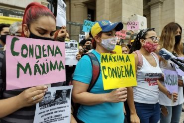 ¡NO SE RINDEN! Realizaron vigilia frente a tribunales de Argentina este #1Feb para exigir justicia por venezolana abusada sexualmente (+Videos)