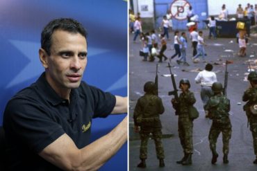 ¡SEPA! Capriles a 32 años del Caracazo: “Hoy la magnitud de la crisis que vive Venezuela es mucho peor que la de entonces”