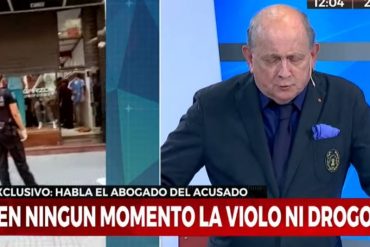 ¡INDIGNANTE! «En ningún momento la drogó, ni violó, la relación fue consentida»: La declaración del abogado del sujeto que violó a venezolana en Argentina (+Audio)