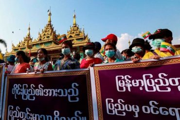 ¡ENTÉRESE! Golpe de Estado en Birmania: militares toman el control del país tras detener a varios miembros del gobierno (+Videos)