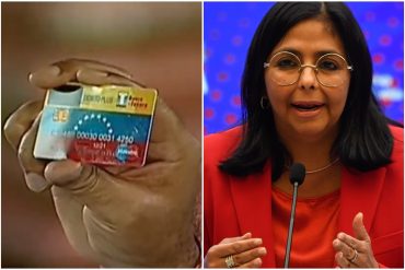 ¿Y LOS BOLÍVARES? Delcy Eloína no perdió tiempo y también se abrió su cuenta en divisas: así es la tarjeta que tiene para “mover” dólares (+Video)