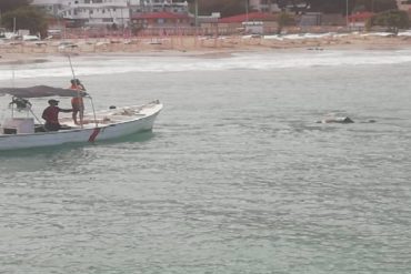 ¡TRÁGICO! Hallaron el cuerpo de un pescador que había desaparecido en la playa Coral de La Guaira desde el lunes de carnaval