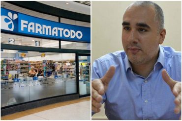 ¡MUY CLARO! “La última vez que obligaron a una empresa a bajar precios ni acetaminofén encontrábamos”: Oliveros rechazó medidas del régimen contra Farmatodo