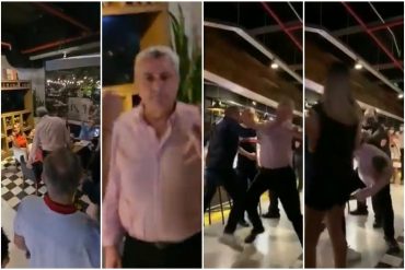 ¡SE LE ARMÓ! “¡Bandido, badulaque, ladrón de mi*rda!”: increparon y golpearon al jefe de Gabinete de Paraguay en un lujoso restaurante (+Videos)