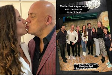 ¡POLÉMICO! Aseguran que Jorge Rodríguez contrató a Caramelos de Cianuro para que tocara en el cumpleaños de su novia (+Fotos delatadoras)