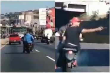 ¡QUÉ ABUSO! Sujetos armados apuntaron a conductores en la Francisco Fajardo: supuestamente iban “escoltando” una camioneta (+Video)