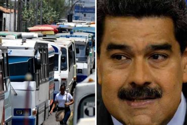 ¡SEPA! Las nuevas promesas de Maduro al sector transporte: “Todos los repuestos pueden hacerse en Venezuela”