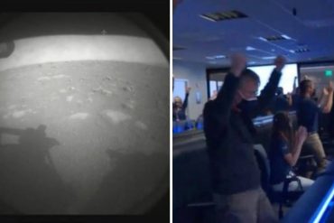 ¡HISTÓRICO! «Hola, mundo»: La NASA liberó las primeras imágenes de Marte tomadas por el rover Perseverance (llegó al planeta rojo para buscar señales de vida)
