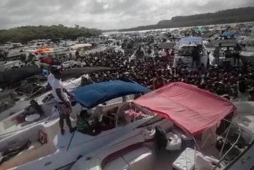 ¡IMPACTANTES! Nuevas imágenes confirman lo abarrotadas que estaban las playas de Tucacas durante el asueto de carnaval (+Fotos de espanto)