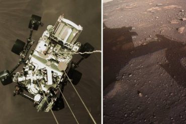 ¡TE LAS MOSTRAMOS! El rover Perseverance compartió sus primeras imágenes a color de Marte (+Impactantes)