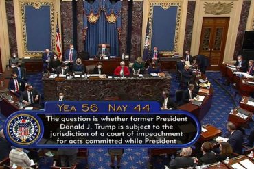 ¡ÚLTIMA HORA! Senado de EEUU declaró constitucional el juicio político contra Trump: el proceso avanzará (+Video)