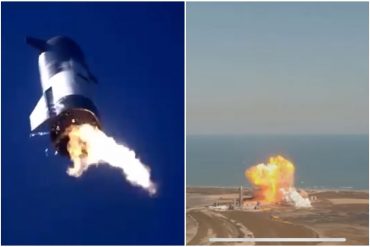 ¡LO ÚLTIMO! Starship SN9: prototipo de cohete SpaceX explotó tras precipitarse a tierra en un intento de aterrizaje (+los impactantes videos del momento)