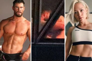 ¿DIOS DE LOS CACHOS? Aseguran que el matrimonio de Chris Hemsworth está en crisis tras la difusión de esta supuesta foto «acaramelado» con una «guardiana de la galaxia»