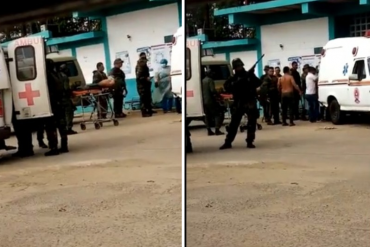 ¡NO SE LO PIERDA! Así llegaron los heridos del Ejército venezolano al Hospital de San Cristóbal tras conflicto armado en la frontera (+Video)