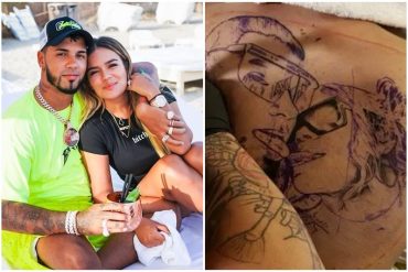 ¡AQUÍ LA TIENE! Polémica por rumores sobre la separación de Anuel y Karol G: en redes no olvidan el enorme tatuaje que el cantante se hizo en la espalda (+Reacciones)