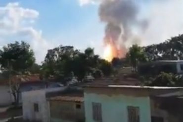 ¡VEA! Las imágenes más impactantes de la explosión de la Planta de Inyección de Gas en El Tejero, estado Monagas (+Videos)