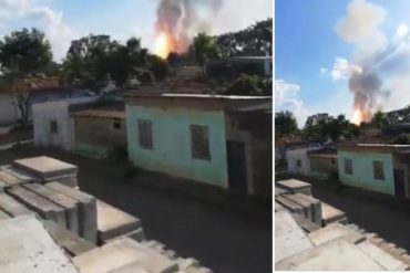 ¡LO ÚLTIMO! Reportan una explosión en la instalación petrolera “El Tejero” del estado Monagas: «Corrupción roja y falta de mantenimiento a la orden del día» (+Video)