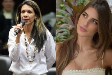 ¡MÍRENLA, PUES! Diputada Magallanes asegura que esposa de Álex Saab escapó de Italia: “Le incautaron mucho dinero”