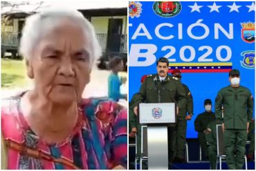 ¡ASÍ LO DIJO! “¡Paren la guerra!”: el llamado de una abuela a Maduro y a la FANB por los continuos enfrentamientos con guerrilleros en la frontera