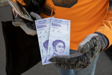 ¡OÍDO! “Billetes de Bs. 500.000 y Bs. 1.000.000 van a seguir coexistiendo tras la reconversión”: Lo que dijo el viceministro de Finanzas sobre el nuevo cono monetario