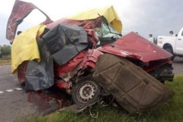 ¡LO ÚLTIMO! Imputaron triple homicidio culposo al hombre que causó accidente en el que fallecieron tres venezolanos en Argentina