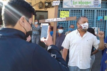 ¡LÁTIGO ROJO! Detuvieron al dirigente social Jairo Pérez por protestar y denunciar la escasez de agua potable en La Vega: tienen semanas sin el servicio (+Video)