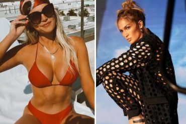 ¡SE LAS MOSTRAMOS! Las espectaculares fotos en bikini de Madison LeCroy en una playa en Las Bahamas (es señalada de “romper” compromiso de JLo y Alex Rodríguez)