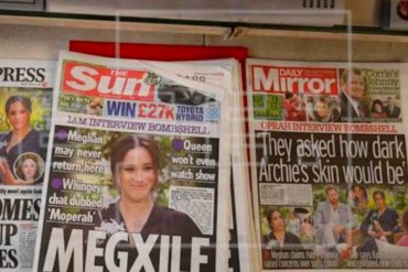 ¡EN LA MIRA! Prensa británica busca identificar al miembro «racista» de la familia real que manifestó inquietud por el color de piel de Archie