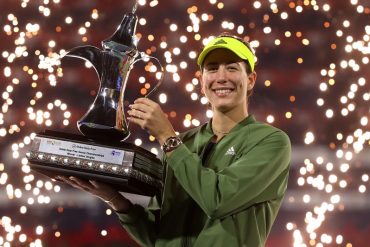 ¡LE CONTAMOS! Garbiñe Muguruza conquistó Dubai: logró su primer título de la temporada en la Asociación Femenina de Tenis (+Videos)