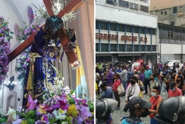 ¡DE INTERÉS! El Nazareno de San Pablo recorre la Gran Caracas en el Papamóvil este Miércoles Santo debido a la cuarentena radical (+Fotos +Videos)