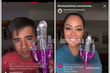 ¡VEA! “Este producto es lo máximo”: Norkys Batista generó polémica al promocionar un vibrador en Instagram junto a su hijo (+Video)