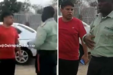 ¡ABUSADOR! “Te estoy pidiendo un favor y tienes que pararme b*la”: presunto trabajador de una alcaldía chavista de Anzoátegui intentó vejar a funcionarios policiales (+Video)
