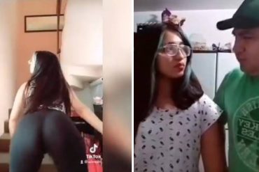 ¡SE OBSTINÓ! «Eres una niña de casa y no tienes que estar enseñando las nalgas»: El regaño de un padre a su hija por sus atrevidos videos en Tik Tok se hizo viral (+Video)