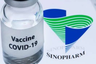 ¡LO ÚLTIMO! La OMS aprueba el uso de emergencia de la vacuna china Sinopharm contra el covid-19