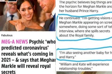 ¡LEA! «Tendrán otro bebé y Meghan revelará en una entrevista secretos de la Familia Real»: El vidente que vaticinó el nuevo escándalo de la Corona Británica