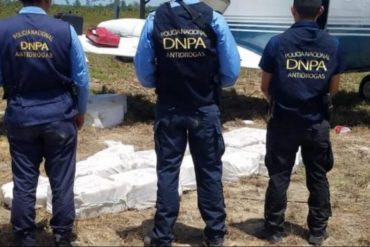 ¡ENTÉRESE! Incautaron en Honduras 272 kilos de cocaína en un avión procedente de Venezuela (+Video)