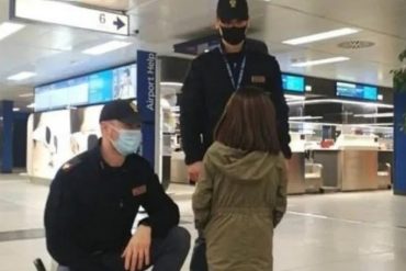 ¡CONMOVEDOR! La historia de Alice, la pequeña de 11 años que huyó de su casa en Italia con una mochila y se dirigió al aeropuerto para viajar sola a Venezuela