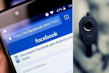 ¡LO INSÓLITO! Joven disparó varias veces a su “amigo” por darle “me gusta” a su novia en Facebook (+Detalles del caso)