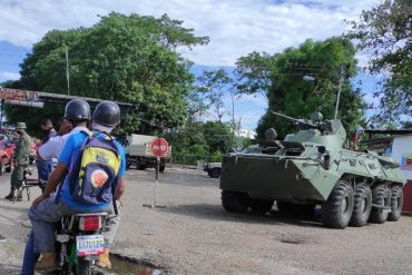 ¿Y AHORA QUÉ? Reportan fuerte presencia militar en el estado Apure pese a supuesto “cese al fuego”: “Siguen movilizándose contingentes armados”