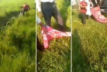 ¡ABRUMADOR! Envueltos en sábanas y en un camión: así es como productores agropecuarios recuperaron cadáveres de militares emboscados en Apure (+Video)