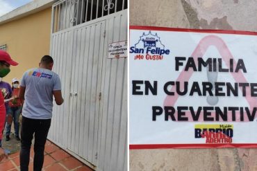 ¡QUÉ ABUSO! Alcalde chavista de San Felipe también marcó casas de pacientes con covid-19: “Degrada la dignidad de la gente” (+Fotos)