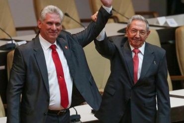 ¡SIN SORPRESAS! Díaz-Canel reemplaza a Raúl Castro en la presidencia y en el liderazgo del partido comunista cubano