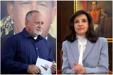 ¡ESTÁ DOLIDO! Diosdado Cabello contra Claudia Blum: “No es canciller en Colombia por sus propios medios, sino por sus vínculos con el narcotráfico”