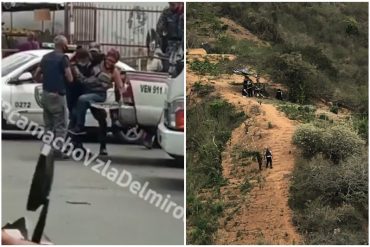 ¡LE MOSTRAMOS! Mujer resultó herida de bala durante enfrentamiento entre funcionarios y bandas de la Cota 905 en La Vega este #26Abr (+Video)