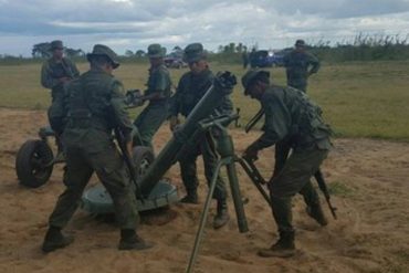 ¡TERRIBLE! Reportan la muerte de 2 militares y otros 9 heridos tras accidente con un mortero ruso en Apure