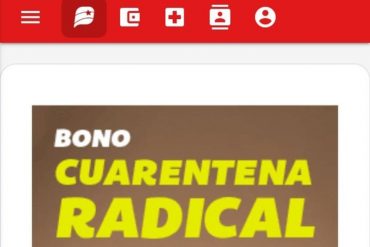 ¡DETALLES! El bono “cuarentena radical” que empezó a entregar el régimen a través de la plataforma Patria (+El monto)