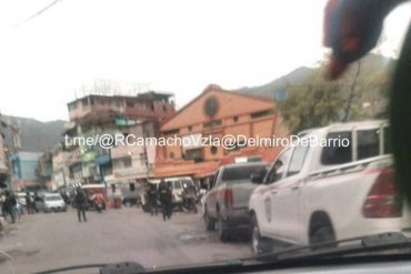 ¡ALARMANTE! Caracas amaneció entre enfrentamientos este #16Abr: Reportan despliegue policial y detonaciones en La Vega