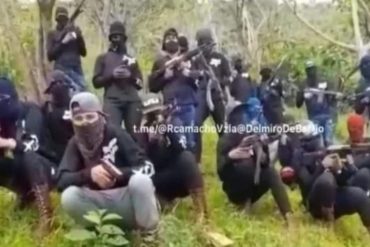 ¡ATENCIÓN! Grupo armado exigió al régimen detener enfrentamientos en El Callao: “Paren ya, o vamos a implementar una campaña de terror y suspenso” (+Video)